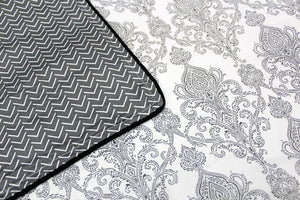 Soft Traditional Motif 300 TC Cotton Satin Bedsheet online in India