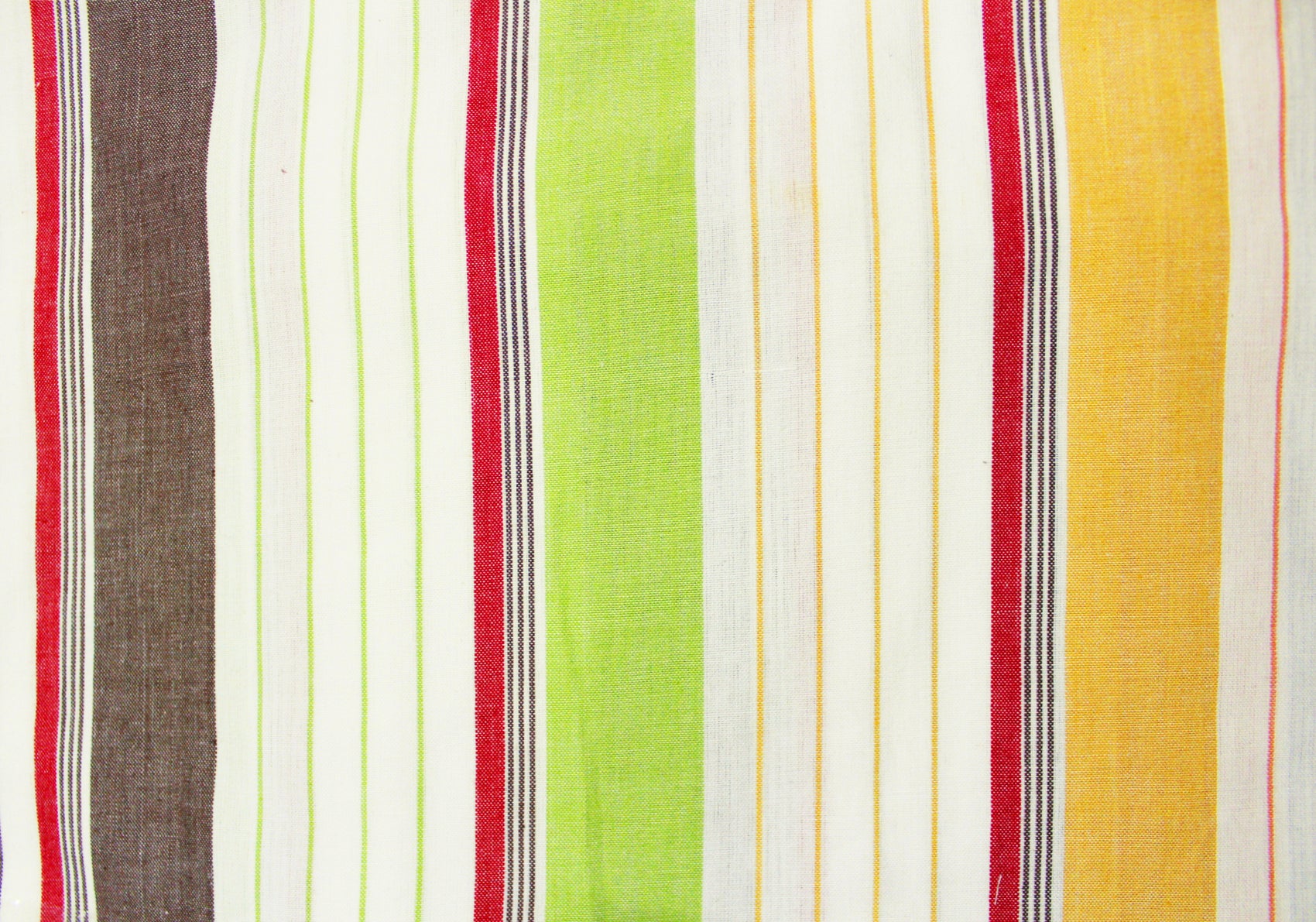 Alpha Multicolor Woven Cotton Stripes Table Cover(1 Pc) online in India