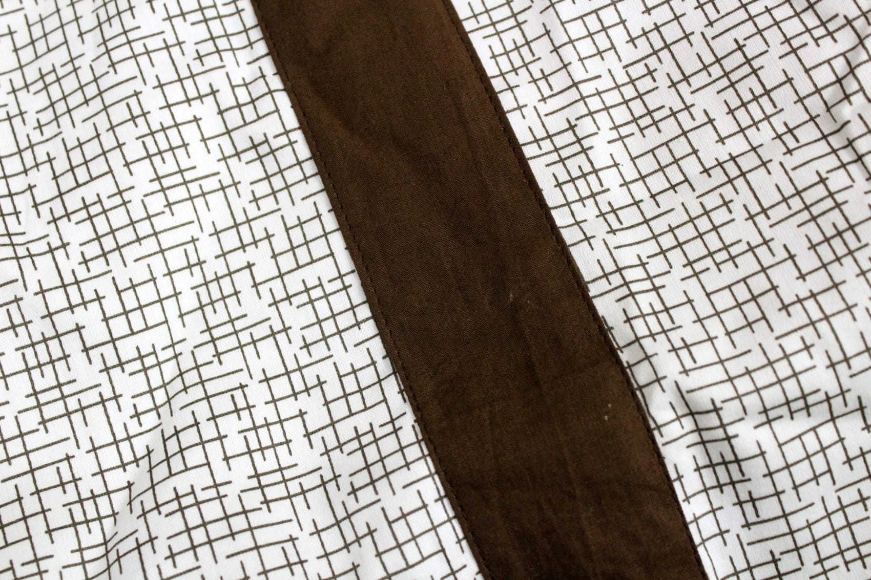 Soft Brown Geometrical Arrow Print Cotton Satin Bolster Cover Set online in India