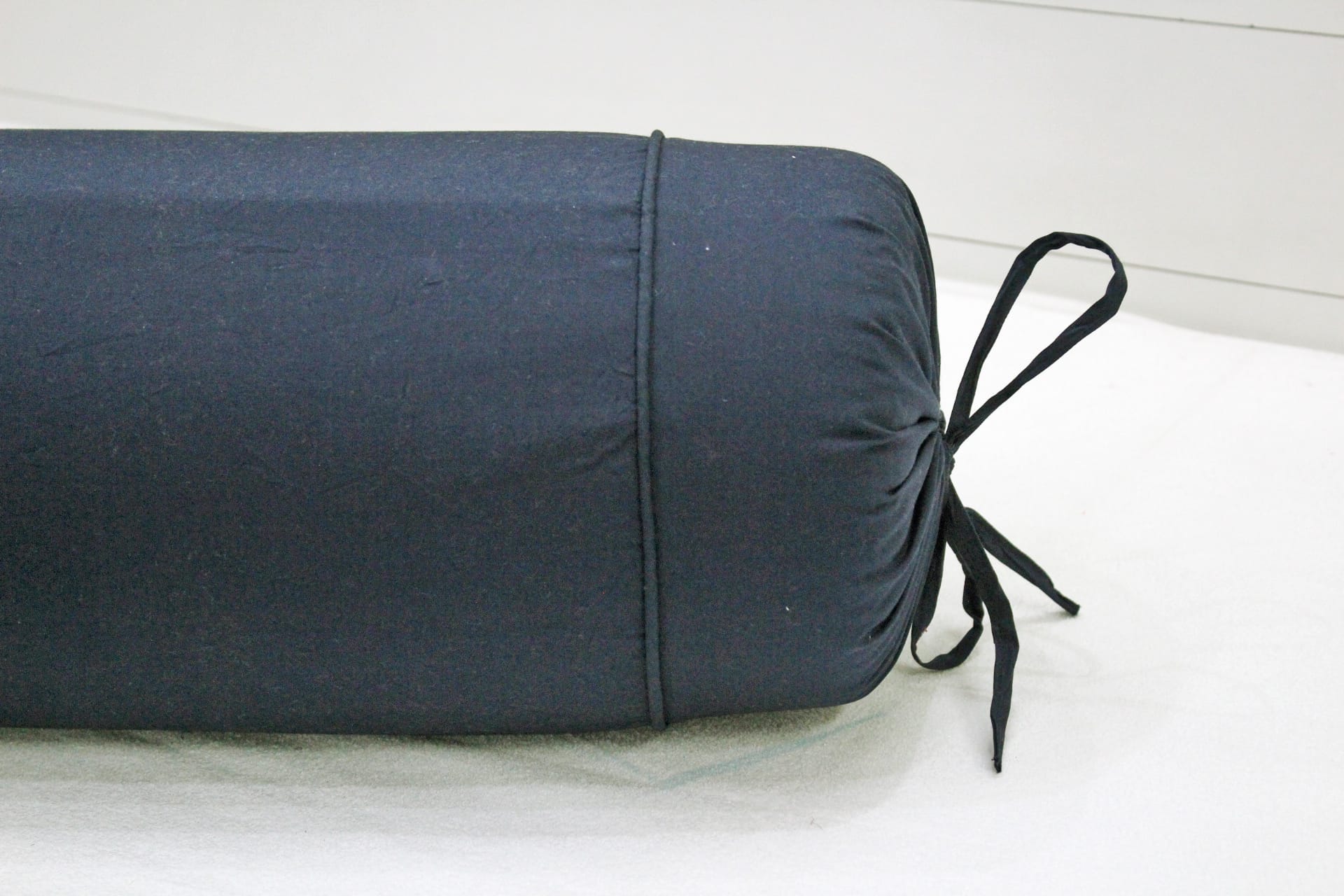 Comfortable Plain Cotton Bolster Cover Set 2pcs in Navy Blue online