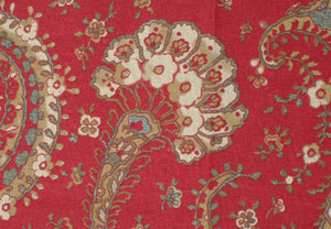 Prism Maroon Printed Cotton Paisley Table Cover(1 Pc) online in India