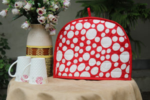 Stylish Pink Printed Cotton Quilted Tea Cozy online in India at best prices