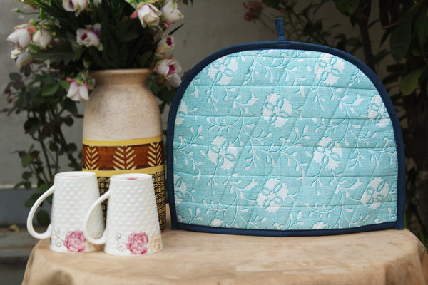 Stylish Printed Cotton Quilted Tea Cozy online in India at best prices