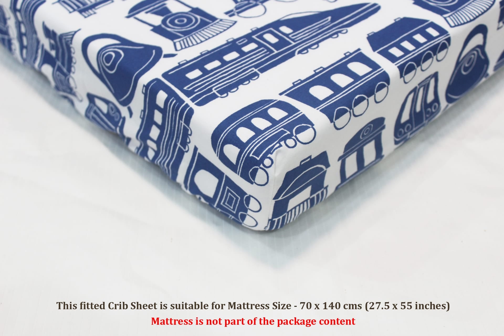 Soft cotton Baby Cot Bedsheet Set (5 Pcs) online In India