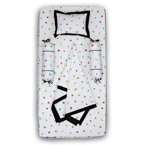 Soft cotton Baby Cot Bedsheet Set (5 Pcs) online In India