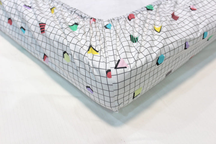 Soft cotton Baby Cot Bedsheet Set (5 Pcs) online In India