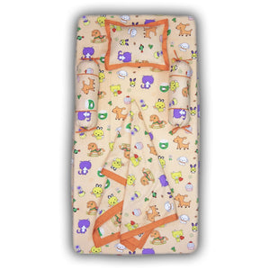 Soft cotton Baby Cot Bedsheet Set (5 Pcs) online In India