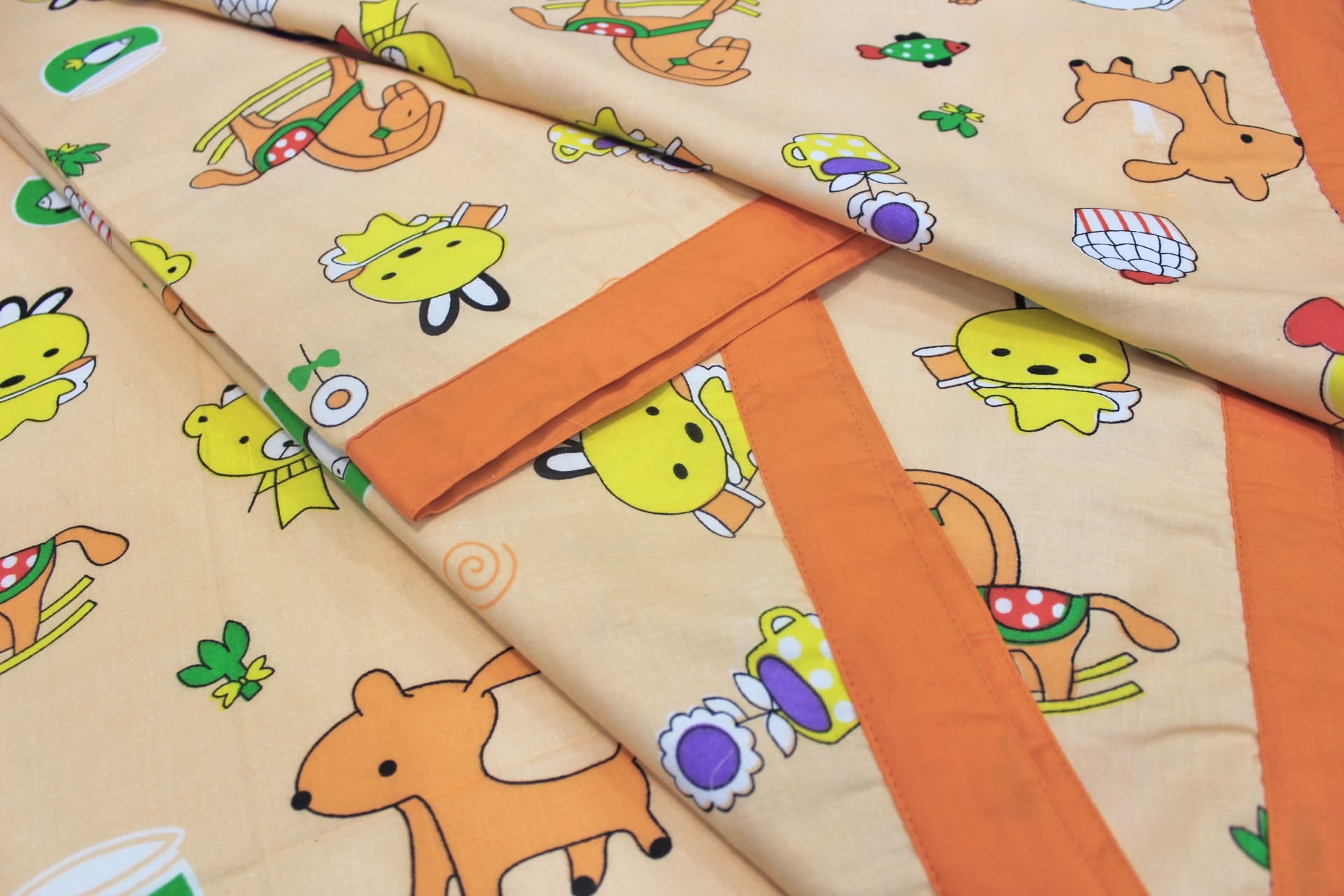 Soft cotton Baby Cot Bedsheet Set (5 Pcs) online In India