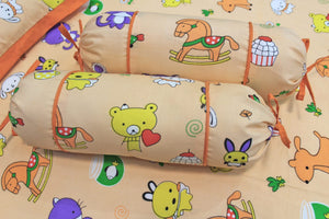 Soft cotton Baby Cot Bedsheet Set (5 Pcs) online In India
