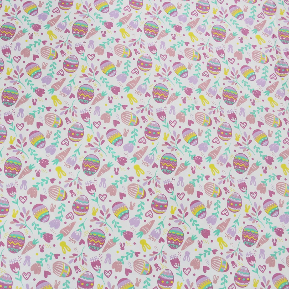 Soft Cotton Digital Print Single Fitted Bedsheet For Kids In Magenta