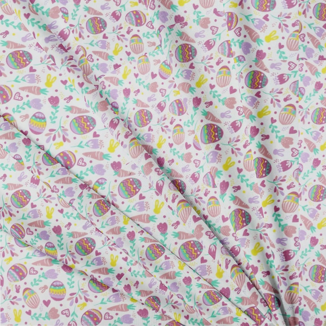 Soft Cotton Digital Print Single Fitted Bedsheet For Kids In Magenta