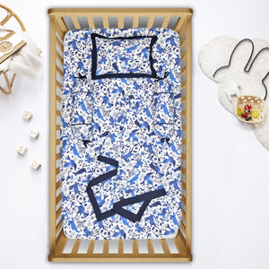 Soft cotton Baby Cot Bedsheet Set (5 Pcs) online In India