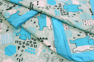 Soft cotton Baby Cot Bedsheet Set (5 Pcs) online In India