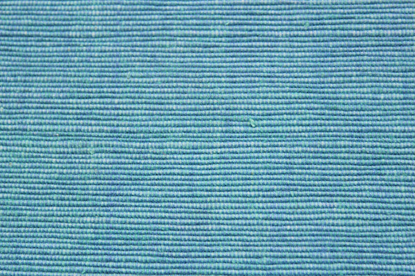 Handloom Corded Weave 330 GSM Plain Cotton Fabric 48" (122 cms) - Blue