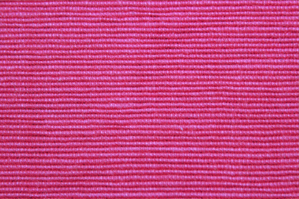 Handloom Corded Weave 330 GSM Plain Cotton Fabric 48" (122 cms) - Pink