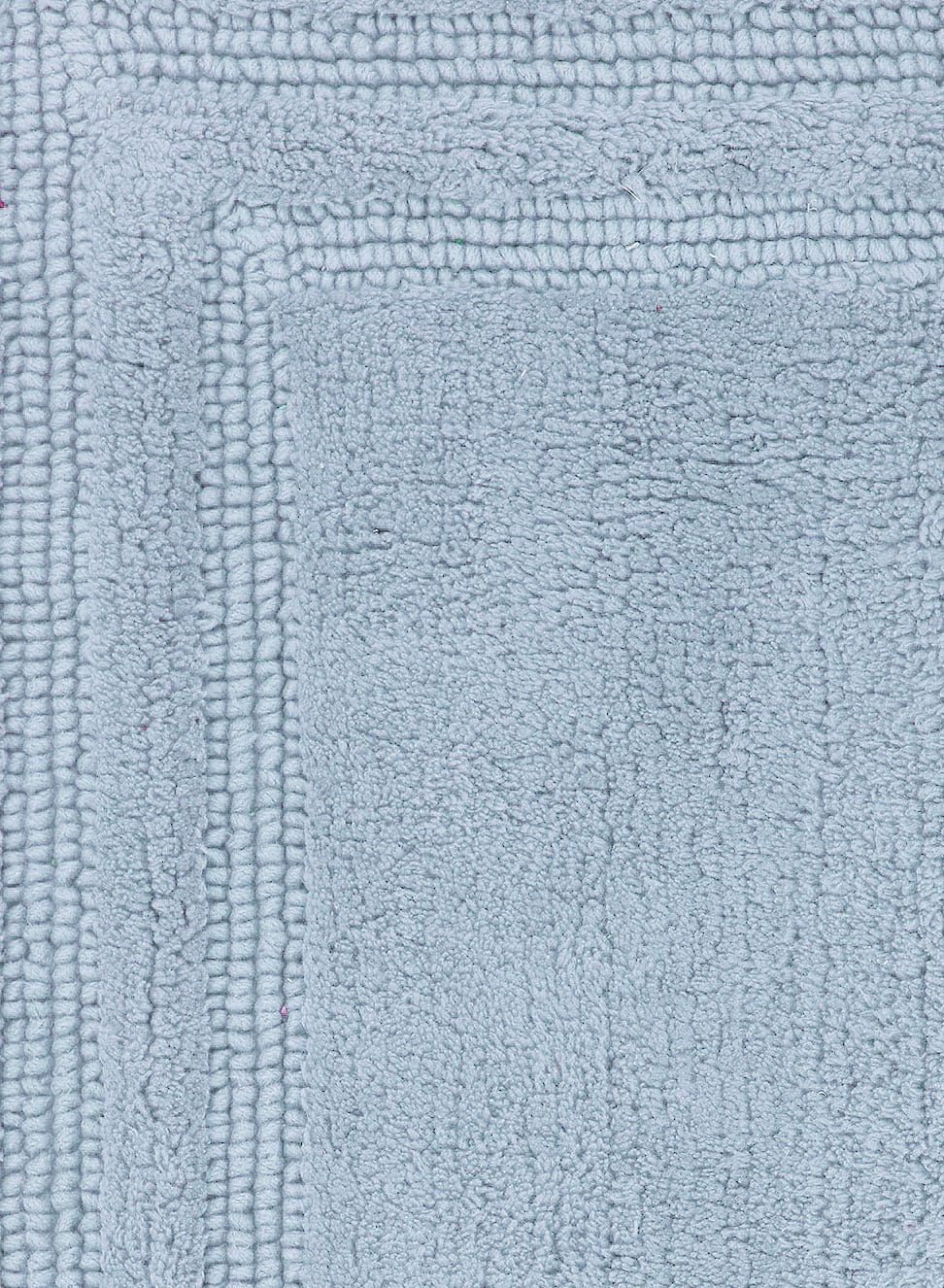 Non Slip Luxury Reversible Cotton Bathmat In Light Sky Online At Best Prices
