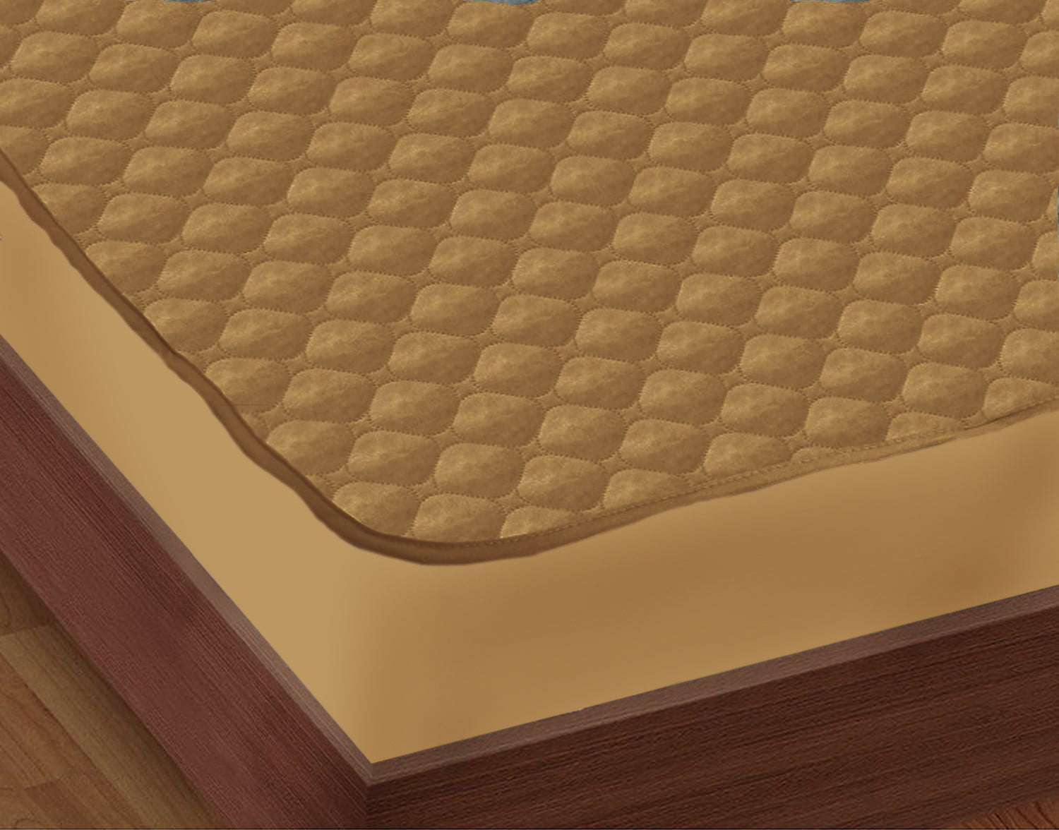 Mustard Premium Fitted Water Proof Mattress Protector online in India