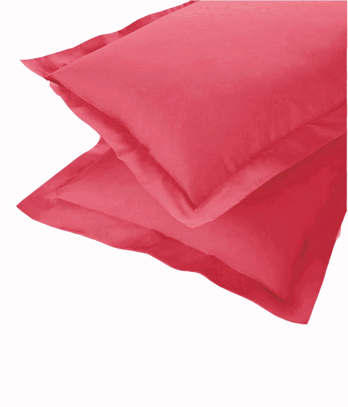 Soft 210 TC Plain Cotton Pillow Cover Set In Magenta Online In India(2 Pcs)