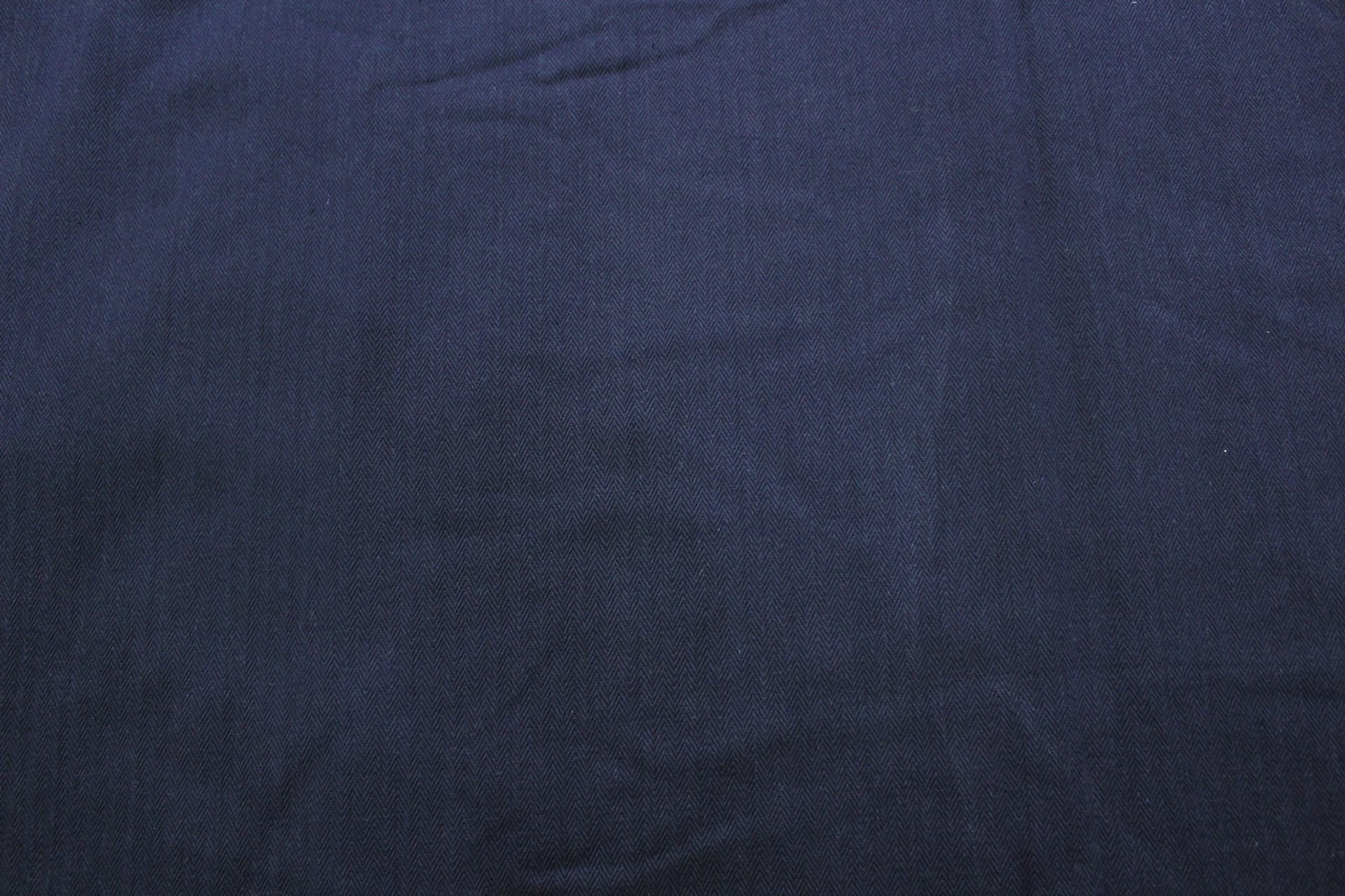 Soft Mercerized Cotton Texture Weave Cotton Fitted Bedsheet In Navy Blue At Best Prices