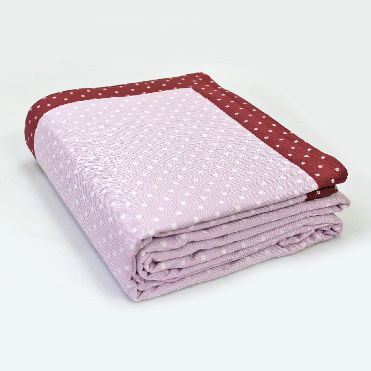 Pearl Texture Floral Print 300TC Cotton Dohar Comforter In Pink At Best Prices