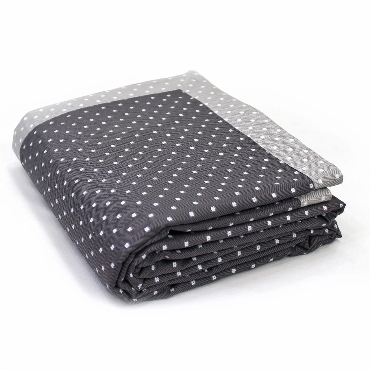 Pearl Texture Floral Print 300TC Cotton Dohar Comforter In Grey At Best Prices