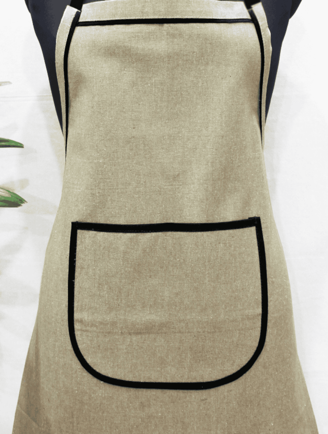 Stylish Mouse Natural Handwoven Cotton Kitchen Apron (1 Pc) Online In India