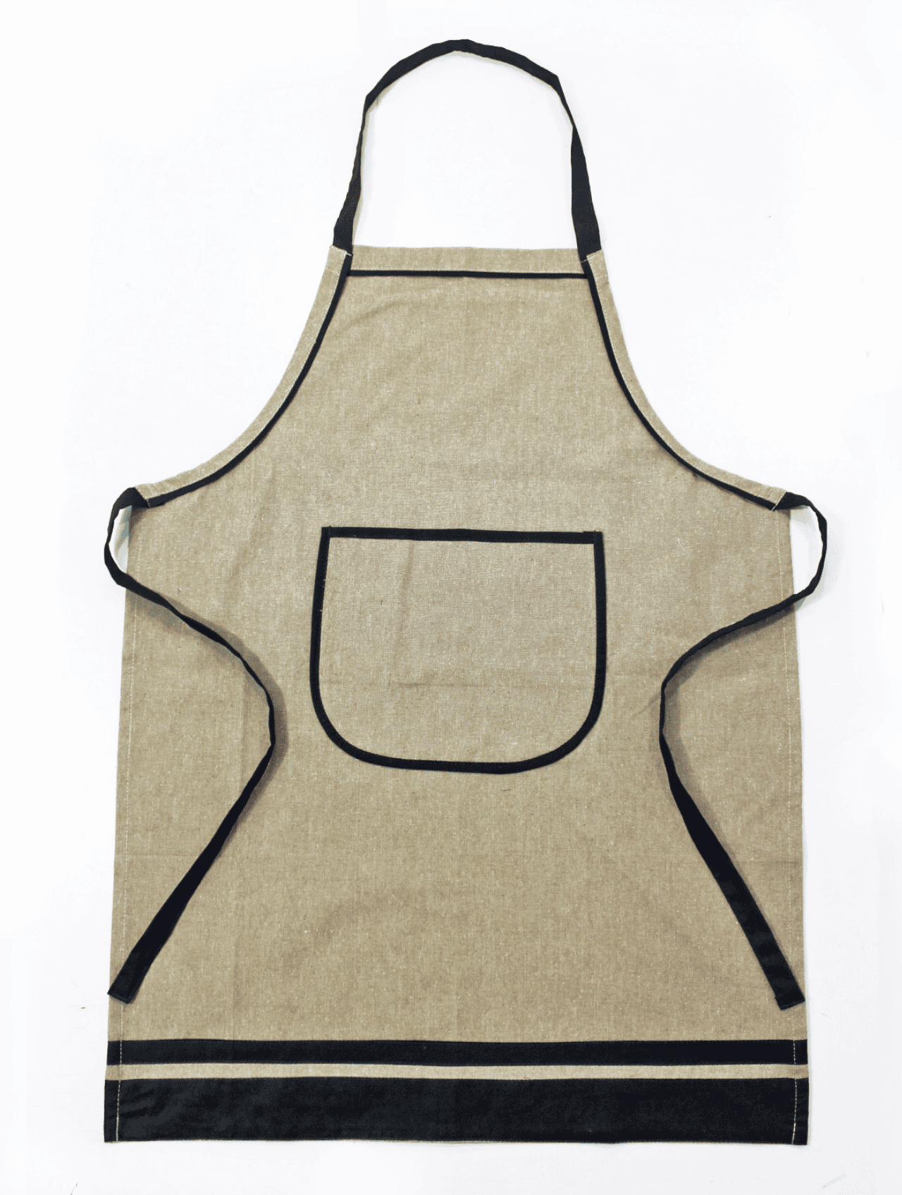 Stylish Mouse Natural Handwoven Cotton Kitchen Apron (1 Pc) Online In India