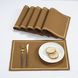 Classy Hand Woven Cotton Table Placemats Set( 6 P cs) online in India