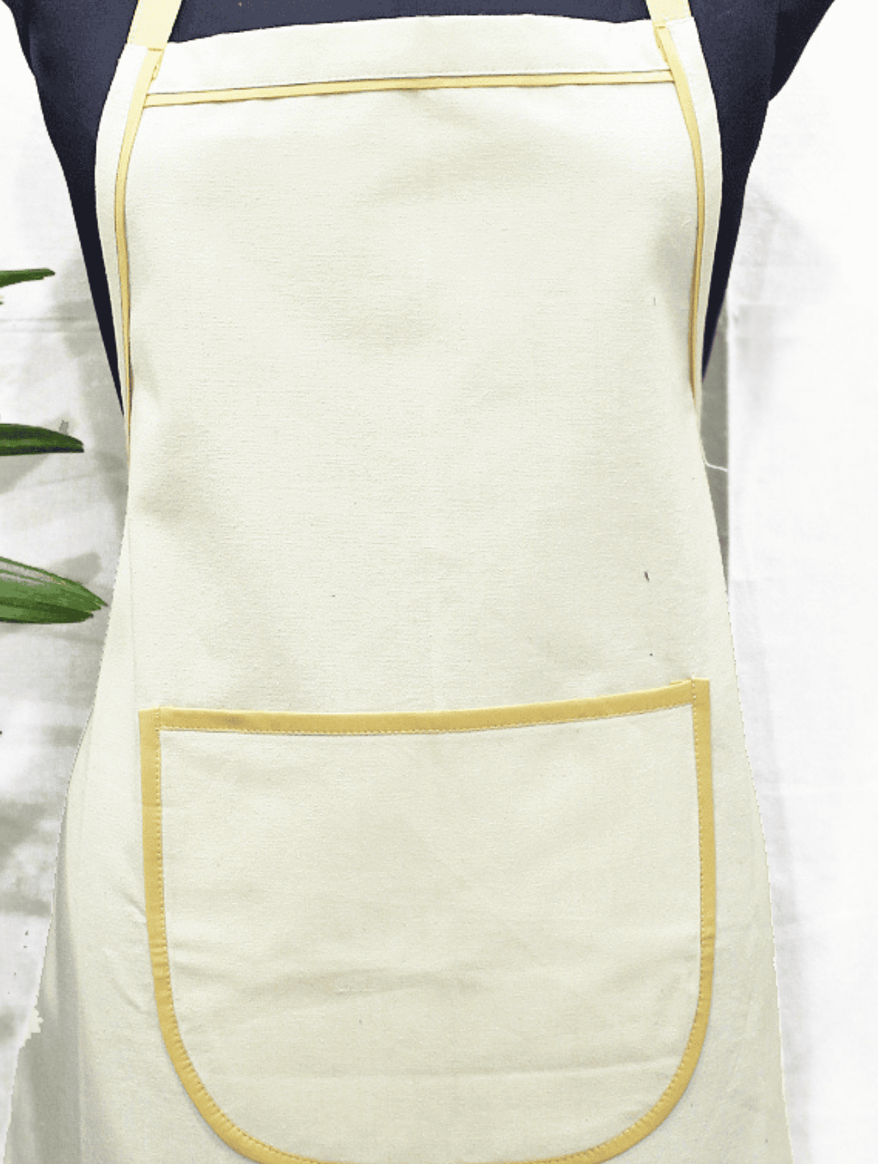 Stylish Natural Handwoven Cotton Kitchen Apron (1 Pc) Online In India