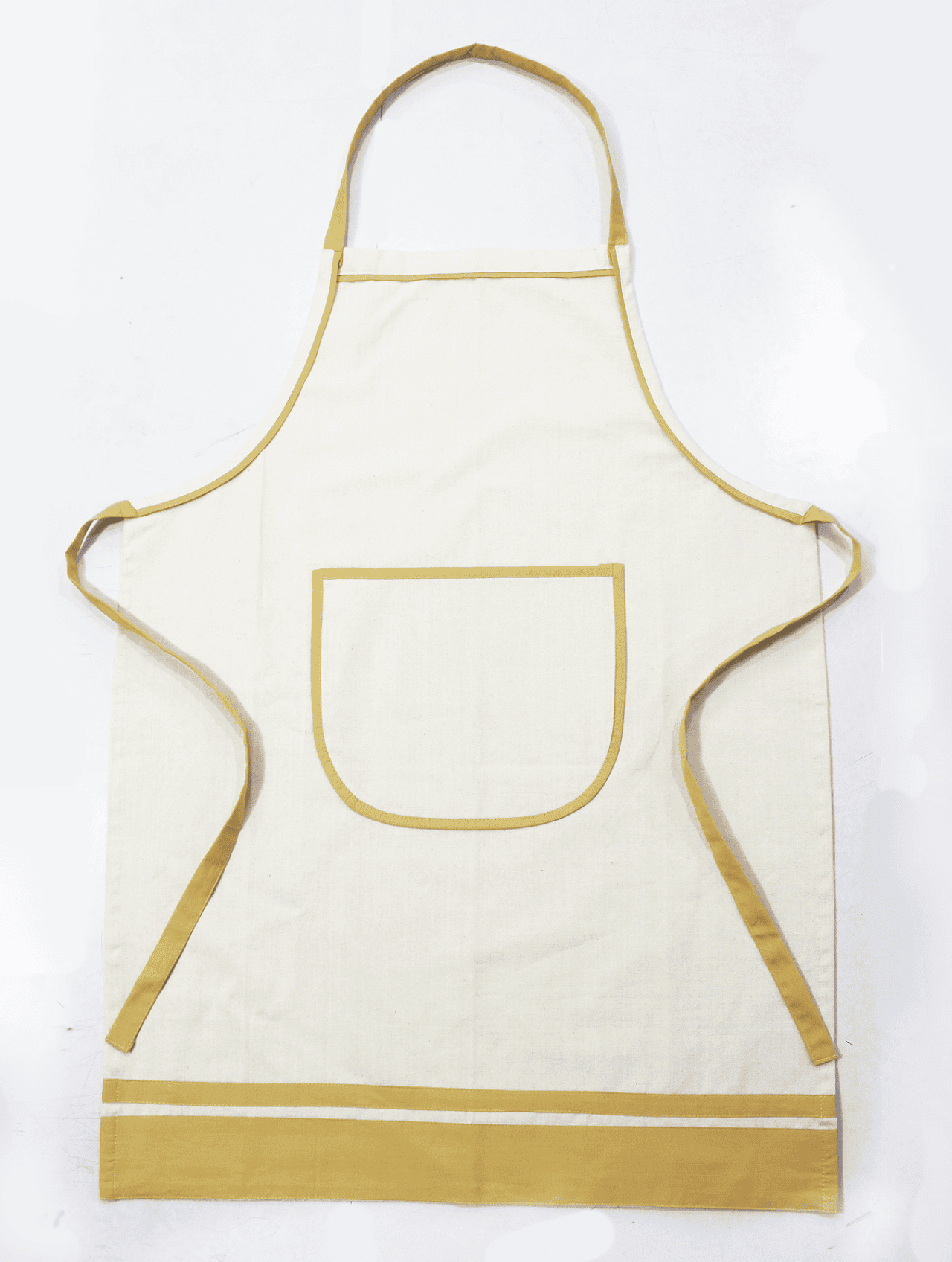 Stylish Natural Handwoven Cotton Kitchen Apron (1 Pc) Online In India