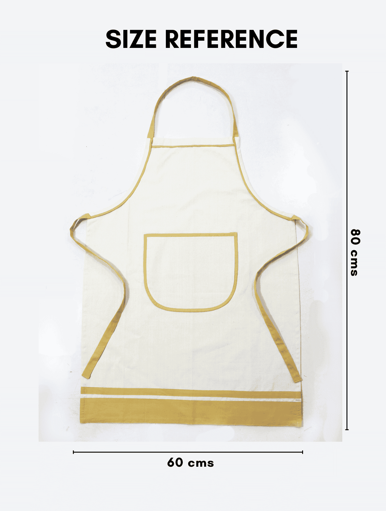 Stylish Natural Handwoven Cotton Kitchen Apron (1 Pc) Online In India