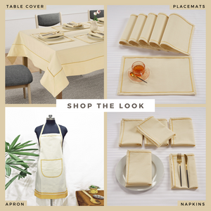 Stylish Natural Handwoven Cotton Kitchen Apron (1 Pc) Online In India