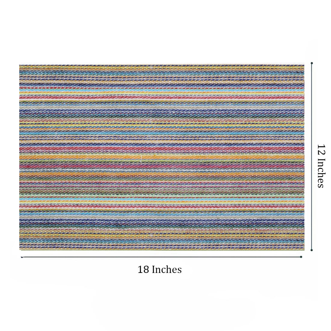 Classy Hand Woven Cotton Table Placemats Set( 6 P cs) online in India