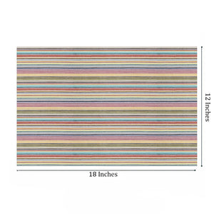 Classy Hand Woven Cotton Table Placemats Set( 6 P cs) online in India