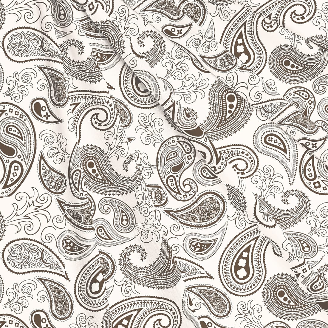 Soft Aqua 144 TC Floral Print Cotton Fabric(231 cms) online in India