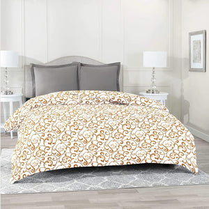 Comfortable 144 TC Printed Cotton Duvet Cover online in India