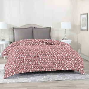 Comfortable 144 TC Printed Cotton Duvet Cover online in India