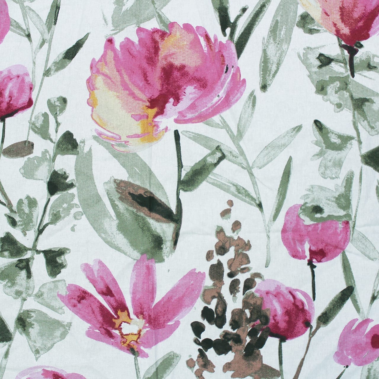 Prism Magenta Printed Cotton Floral Table Cover(1 Pc) online in India
