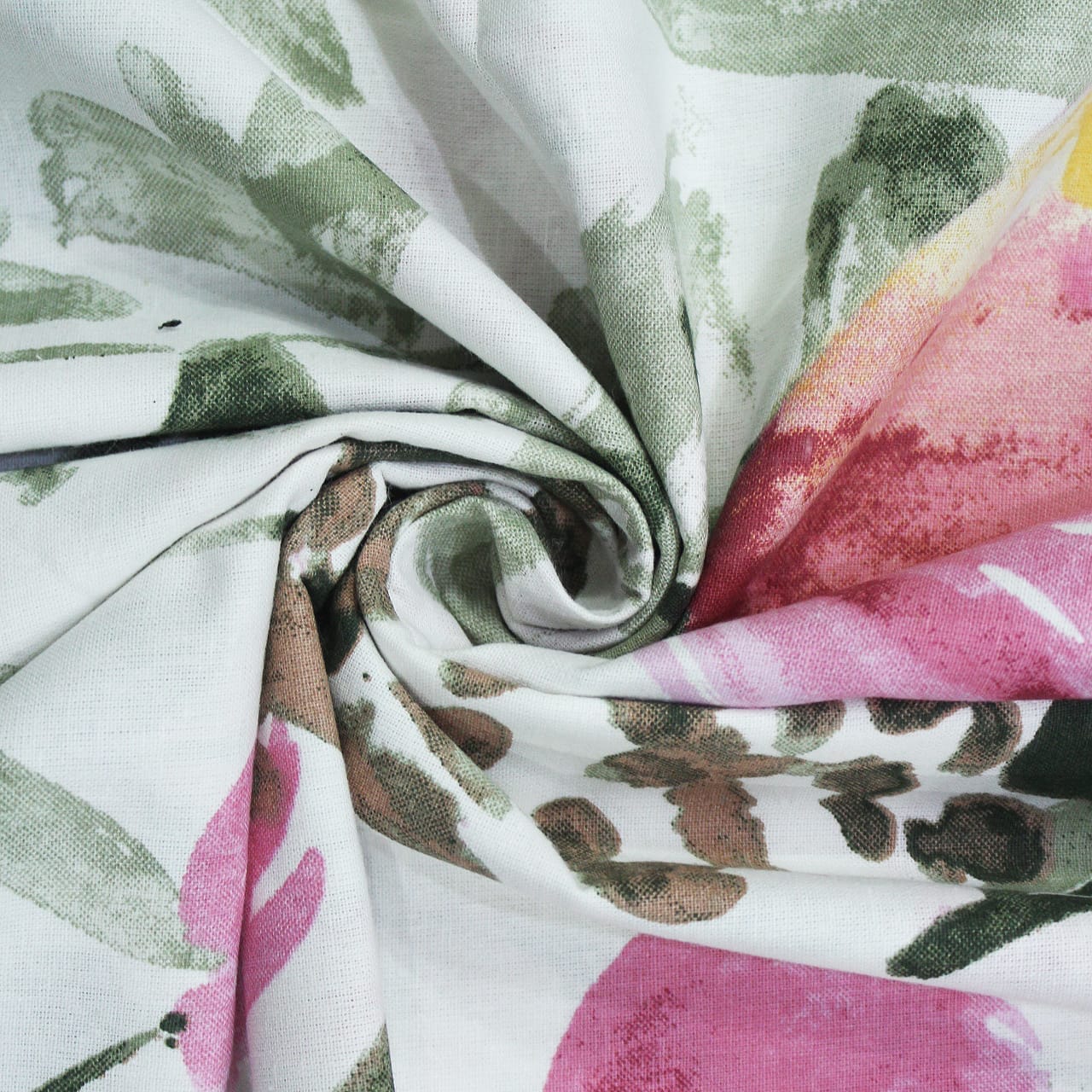 Prism Magenta Printed Cotton Floral Table Cover(1 Pc) online in India