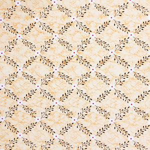 Soft Floral print Yellow Cotton Cushion Cover Set online in India