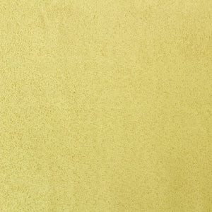 Imported SUEDE Solid Design 200 GSM Fabric (152 cms) in Lemon Yellow Online At Best Prices