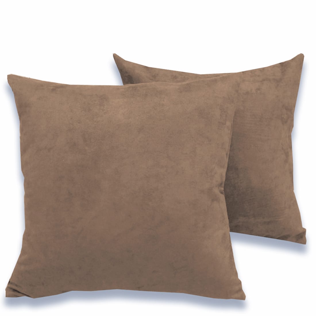 Luxurious Microfiber Suede Velvet Cushion Cover Set in Sand online in India