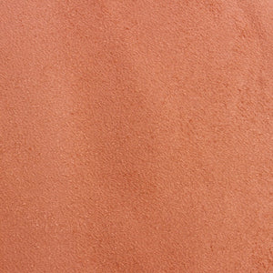 Imported SUEDE Solid Design 200 GSM Fabric (152 cms)  in Dark Orange  Online At Best Prices