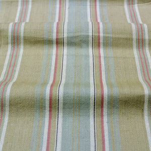 Alpha Brown Woven Cotton Stripes Table Cover(1 Pc) online in India