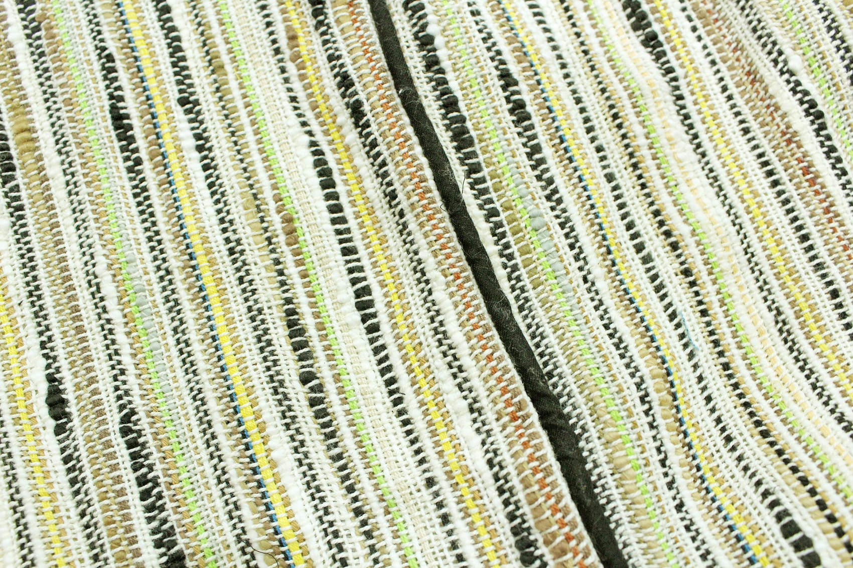 Stylish Stripes Woven Cotton Bolster Cover set (2 Pcs) online in India