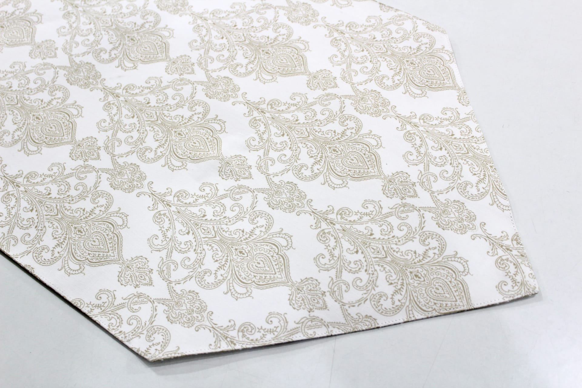 300 TC Motif Cotton Table Runner for 6 Seater Table in Beige online