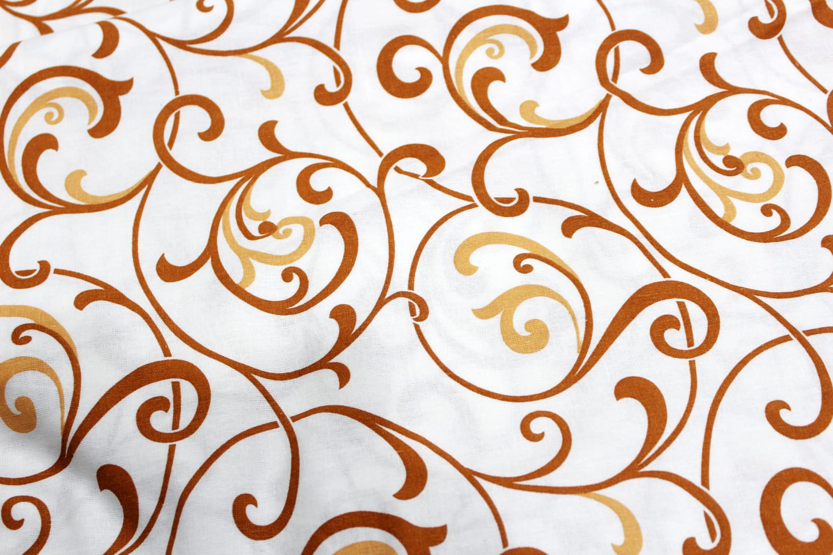144 TC Floral Cotton Table Runner for 6 Seater Table in Mustard online