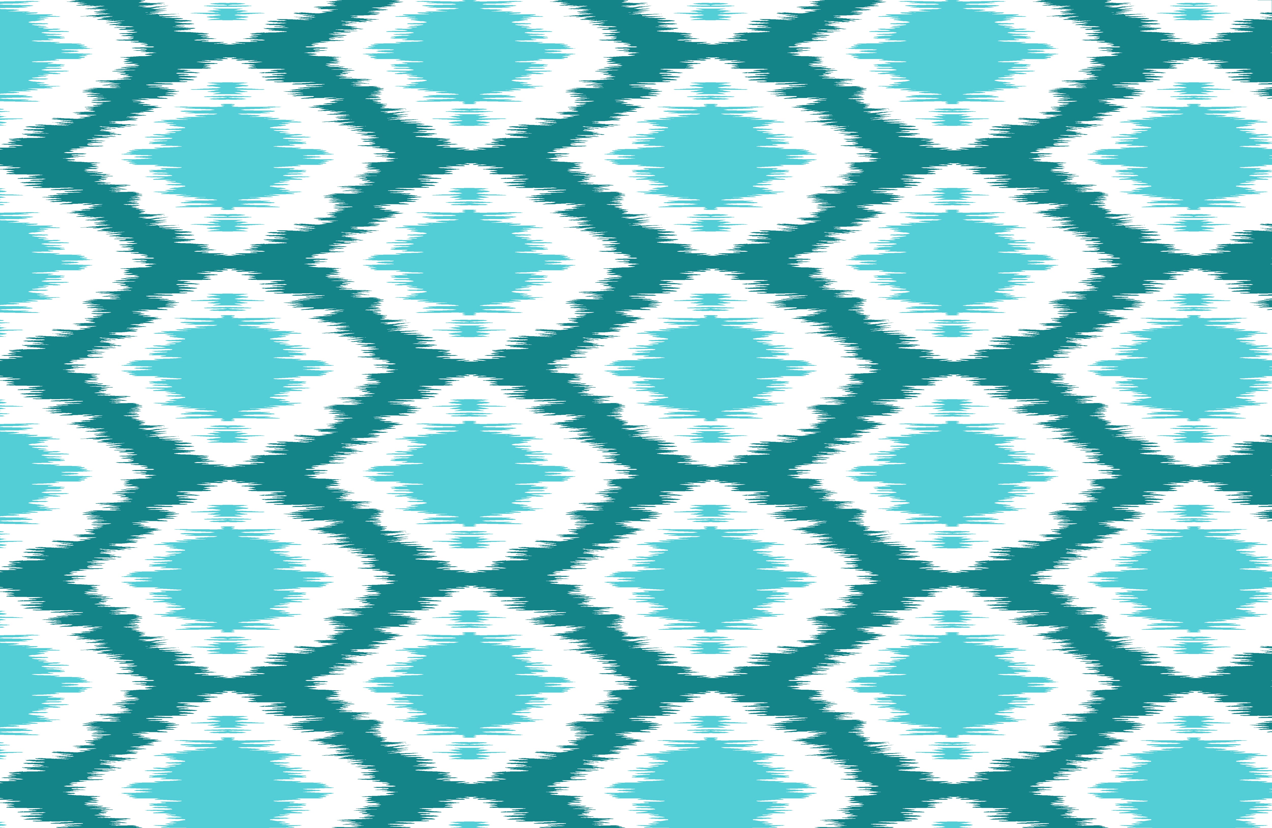 144 TC Ikat Cotton Table Runner for 6 Seater Table in Aqua online