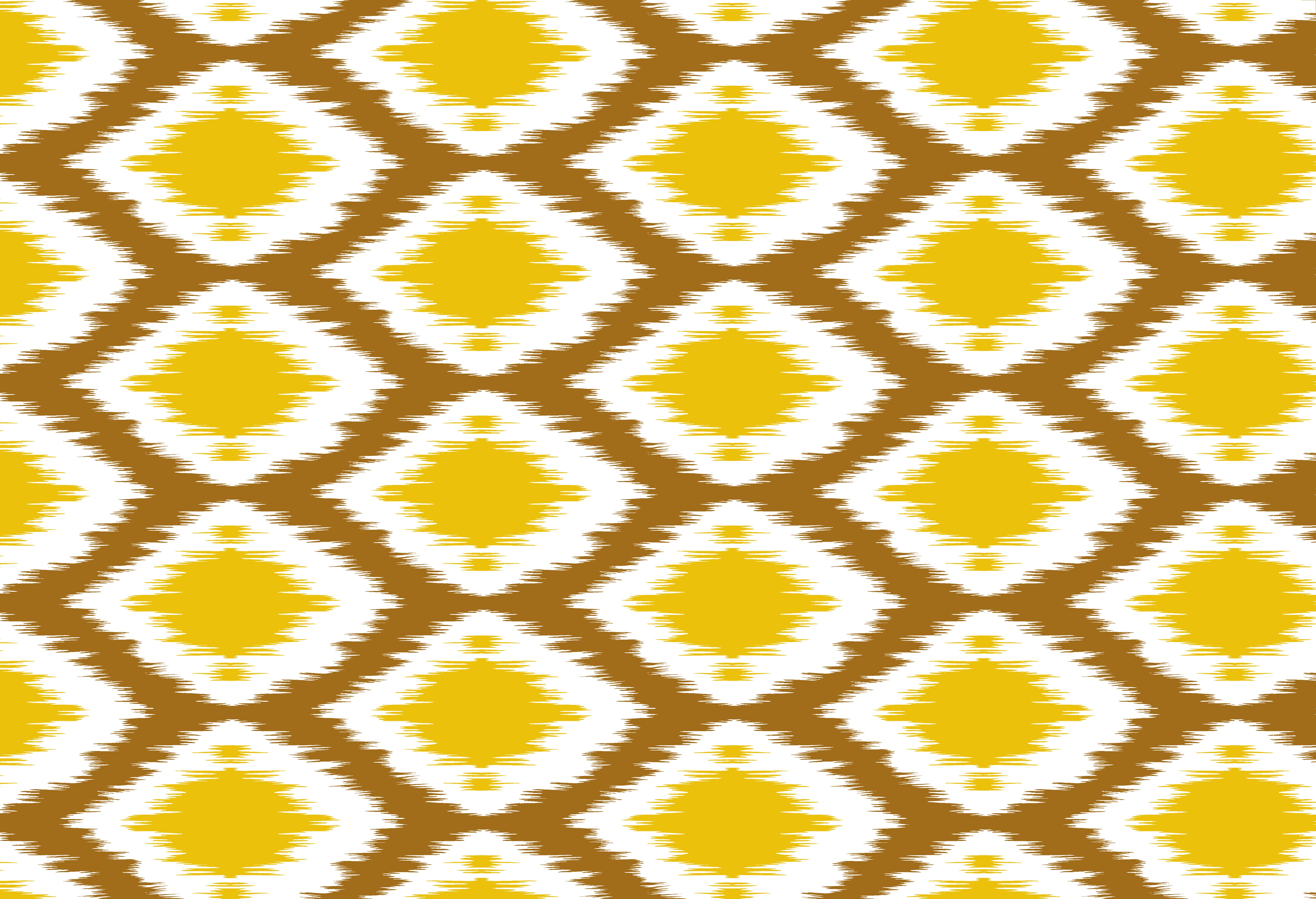 144 TC Ikat Cotton Table Runner for 6 Seater Table in Mustard online