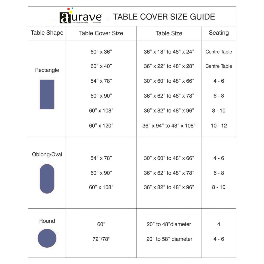 SUEDE Plain Microfibre 1 Pc Table Cloth - TAN